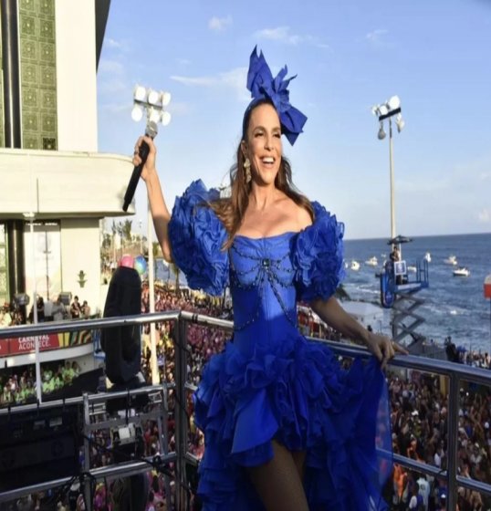 Ivete Sangalo abrirá o carnaval de Salvador