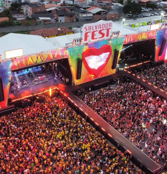 Salvador Fest celebra 16ª edição com mais de 20 atrações e um público de 50 mil pessoas