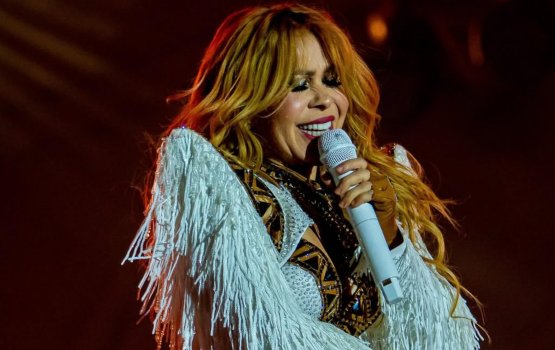[Joelma tira microfone de fã à força após receber críticas em show no Amazonas]