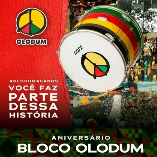 [Aniversário do Bloco olodum 46 anos]