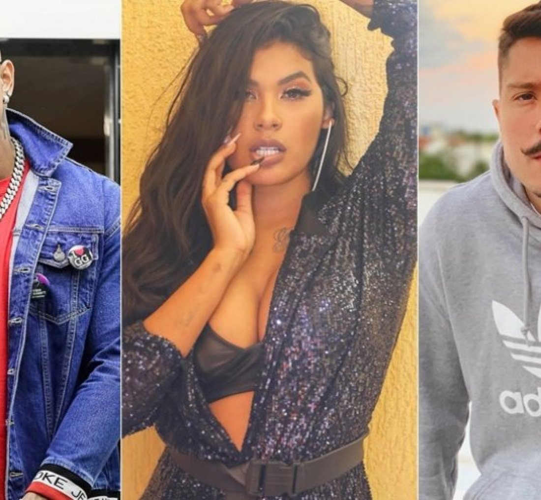 [Antigo affair entre Léo Santana e Pocah causou climão com namorado da cantora em bastidores de show]