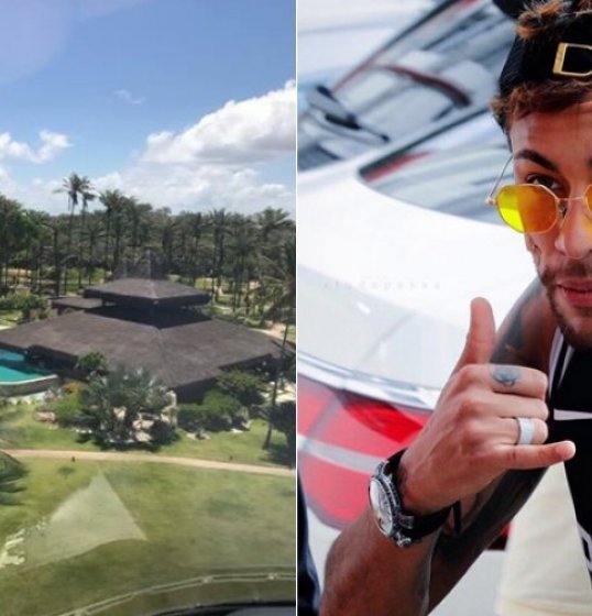 Neymar volta a alugar casa que gerou polêmica no litoral da Bahia para passar fim de ano