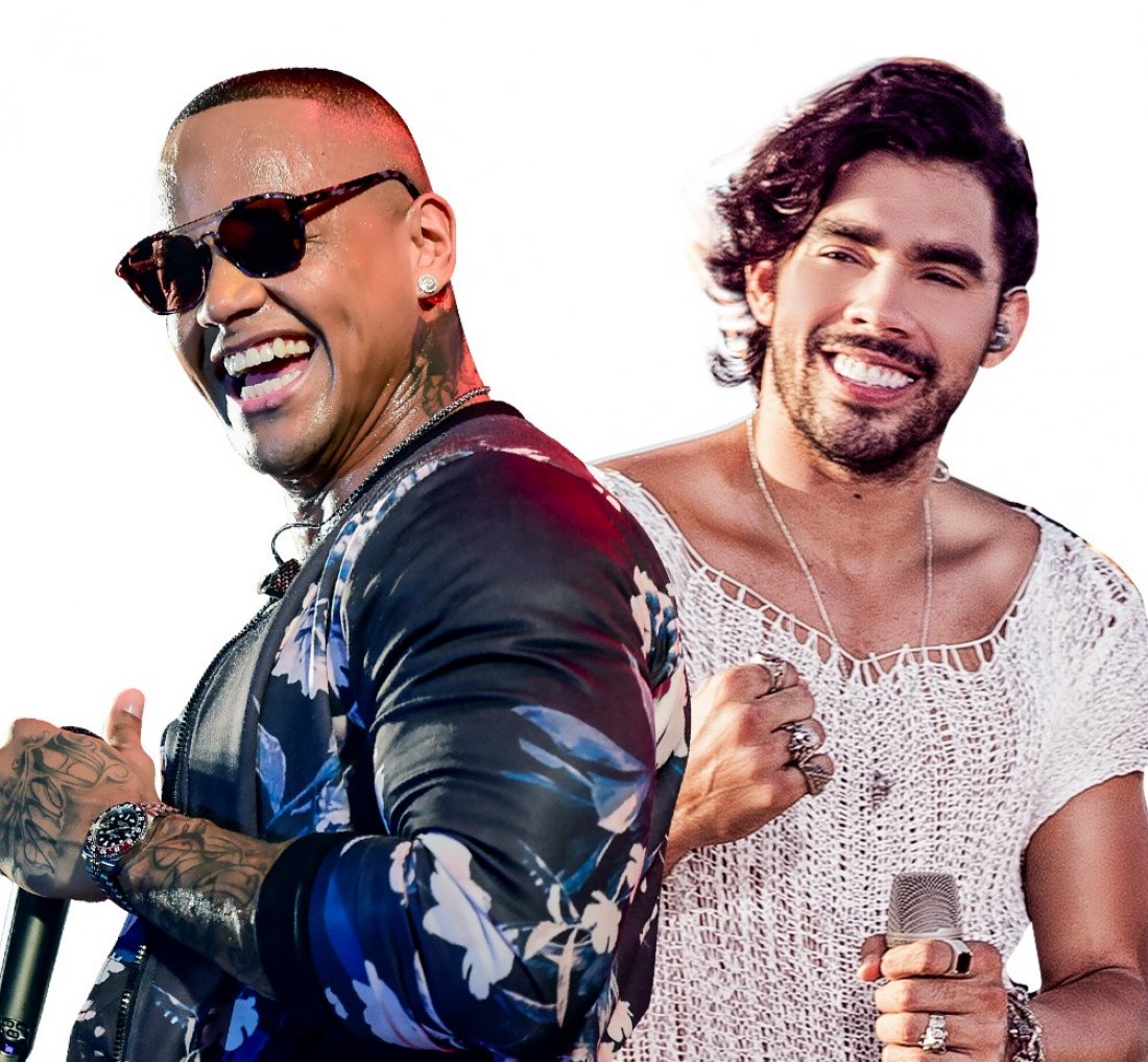 [Léo Santana e Gabriel Diniz prometem super shows no Armazém Hall]