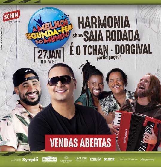 Harmonia do Samba divulga atrações da Harmonia do Samba divulga atrações da