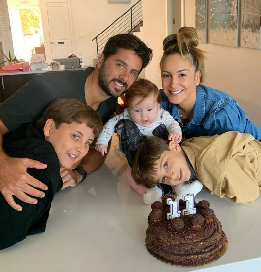 Claudia Leitte comemora o aniversário de 11 anos do seu filho