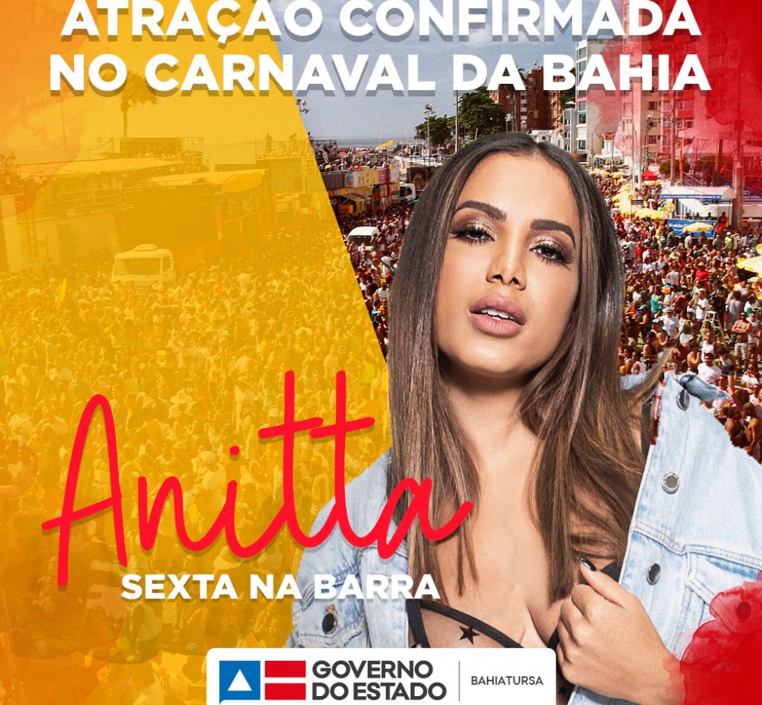 [Anitta é confirmada no carnaval de Salvador]