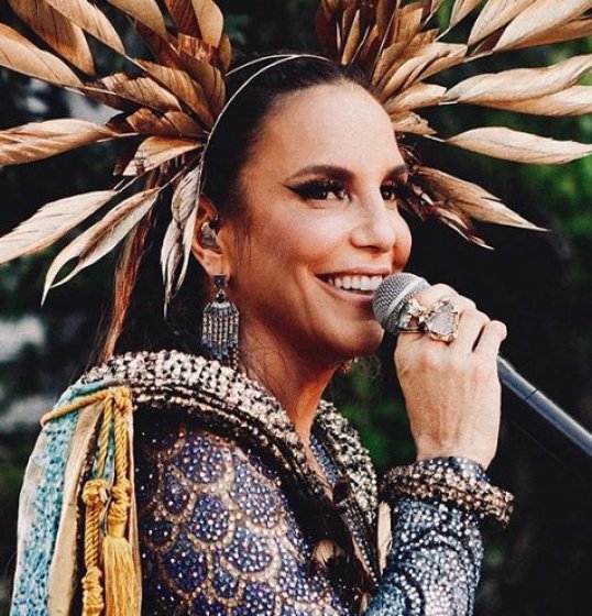 Ivete Sangalo ocupa maior parte da exposição na televisão durante o Carnaval Ivete Sangalo ocupa maior parte da exposição na televisão durante o Carnaval