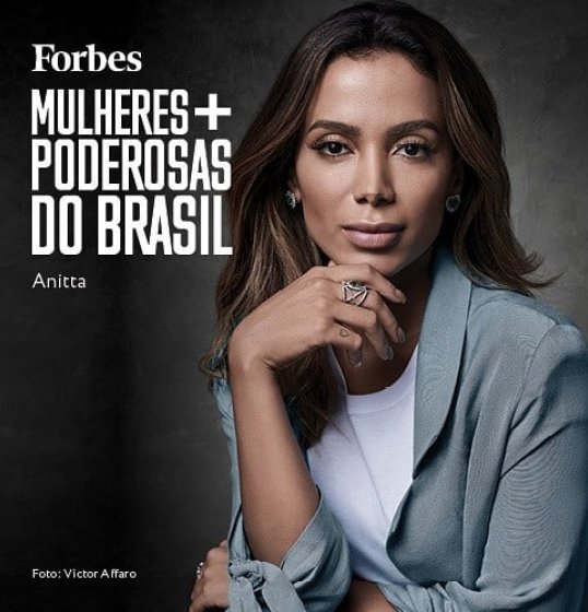 Anitta é capa da revista Forbes 