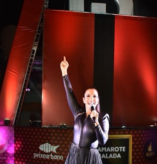 Ivete Sangalo é homenageada no Folianópolis