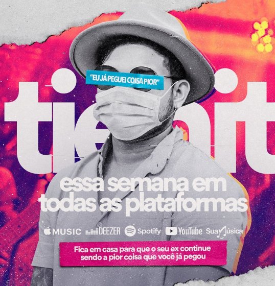 Tierry lança música sobre coronavírus: Tierry lança música sobre coronavírus: