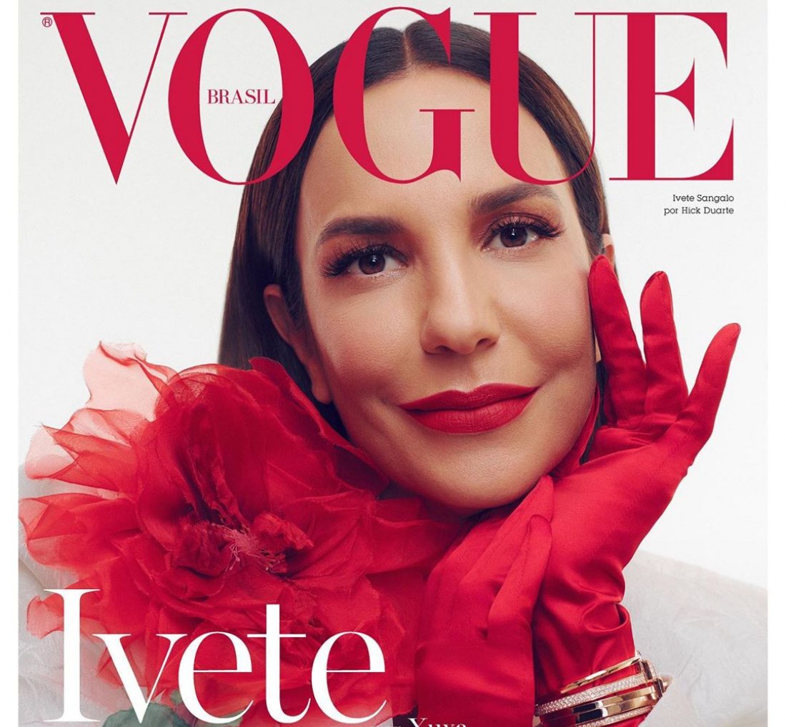 [Ivete Sangalo é a capa da edição 500 da Vogue Brasil]