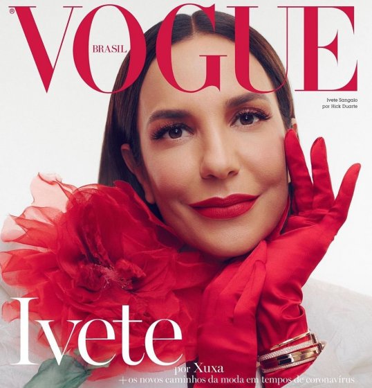 Ivete Sangalo é a capa da edição 500 da Vogue Brasil Ivete Sangalo é a capa da edição 500 da Vogue Brasil