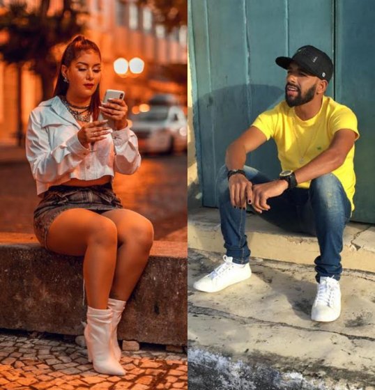 Unha Pintada e Priscila Senna gravam clipe juntos Unha Pintada e Priscila Senna gravam clipe juntos