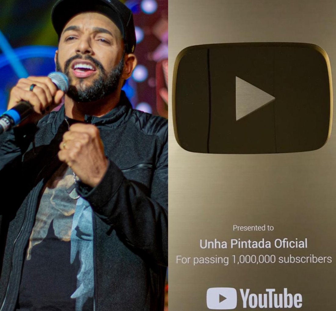[Unha Pintada ultrapassa 1 milhão de seguidores no Youtube]