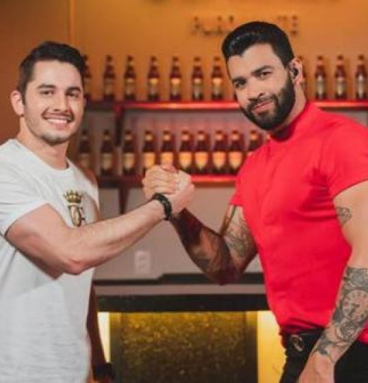 Novidade! Gusttavo Lima e Jonas Esticado gravam música inédita Novidade! Gusttavo Lima e Jonas Esticado gravam música inédita