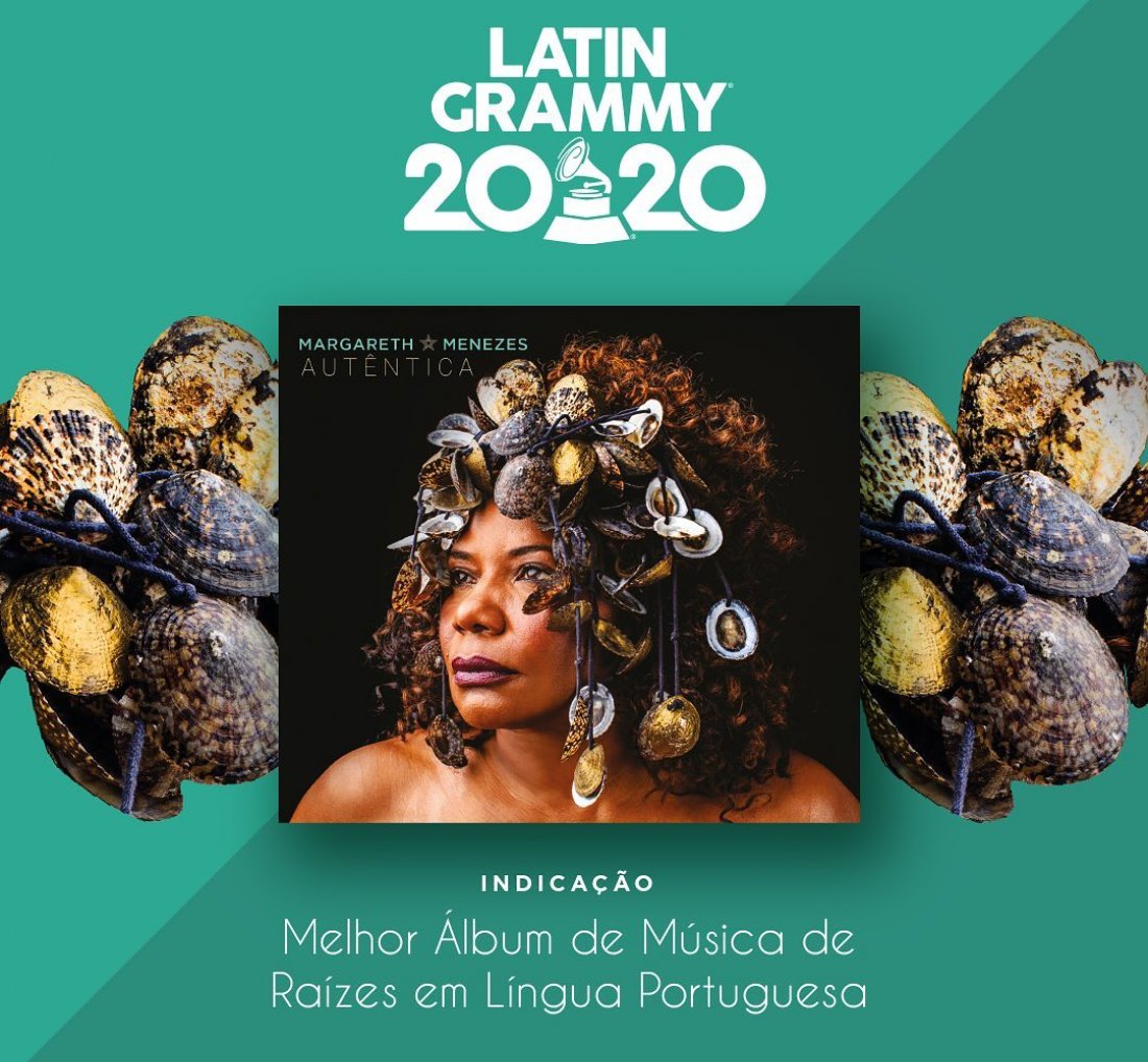 [Margareth Menezes é indicada ao Grammy Latino 2020]