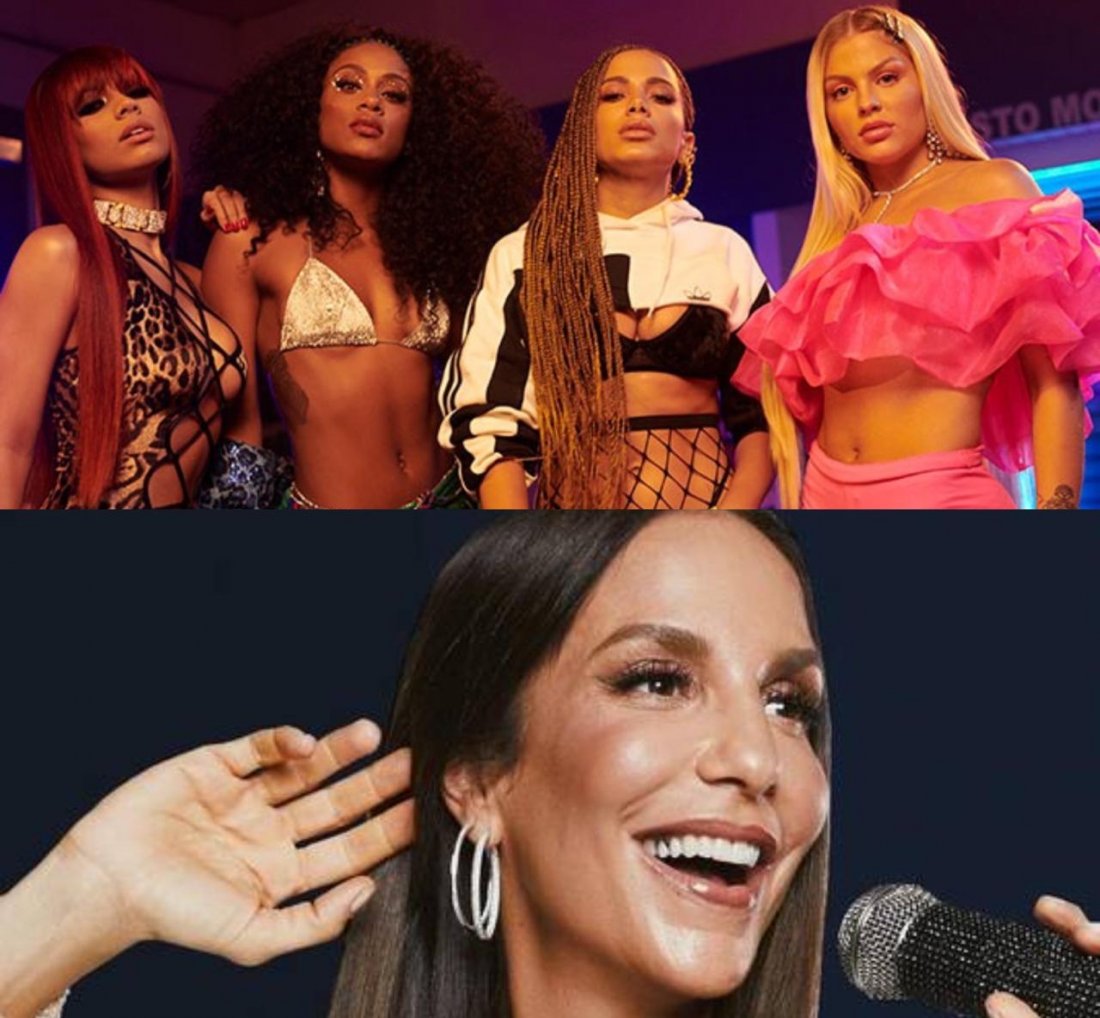 [Luísa Sonza, Lexa e Mc Rebecca se animaram com a ideia d Combatchy 2.0 com Ivete Sangalo]