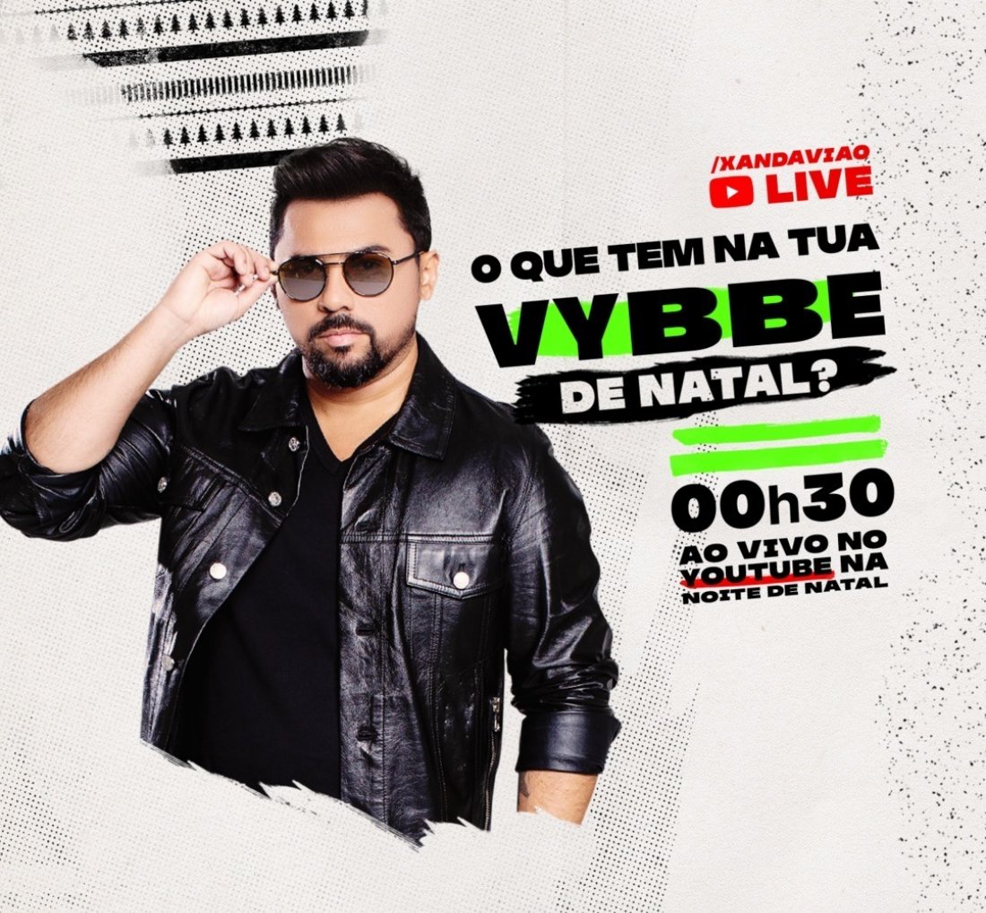 [Xand Avião anuncia live especial de Natal]