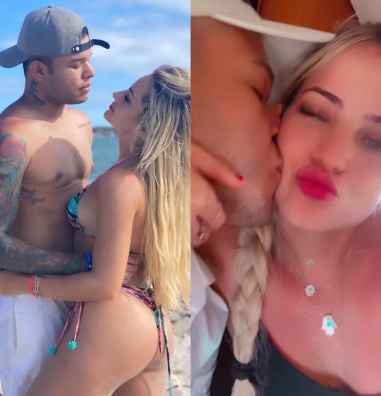 Tierry e Gabi Martins decidem viajar de jatinho para Fernando de Noronha Tierry e Gabi Martins decidem viajar de jatinho para Fernando de Noronha