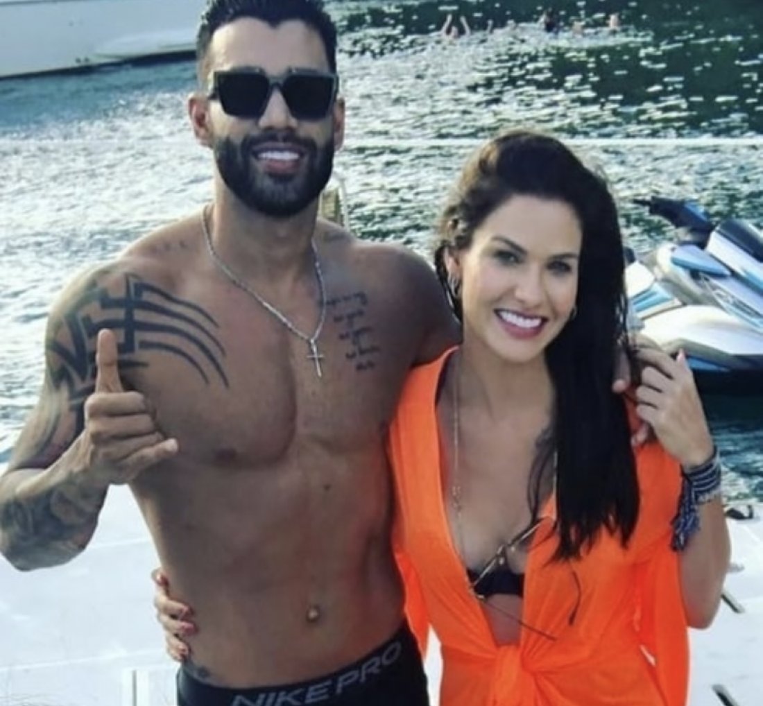 [Eles estão de volta? Gusttavo Lima e Andressa Suita são vistos juntos em lancha ]