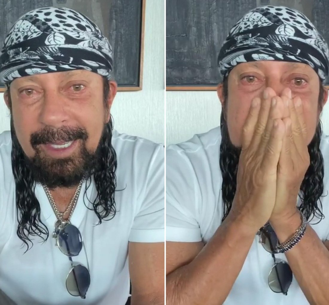 [Bell Marques chora ao falar do carnaval.]