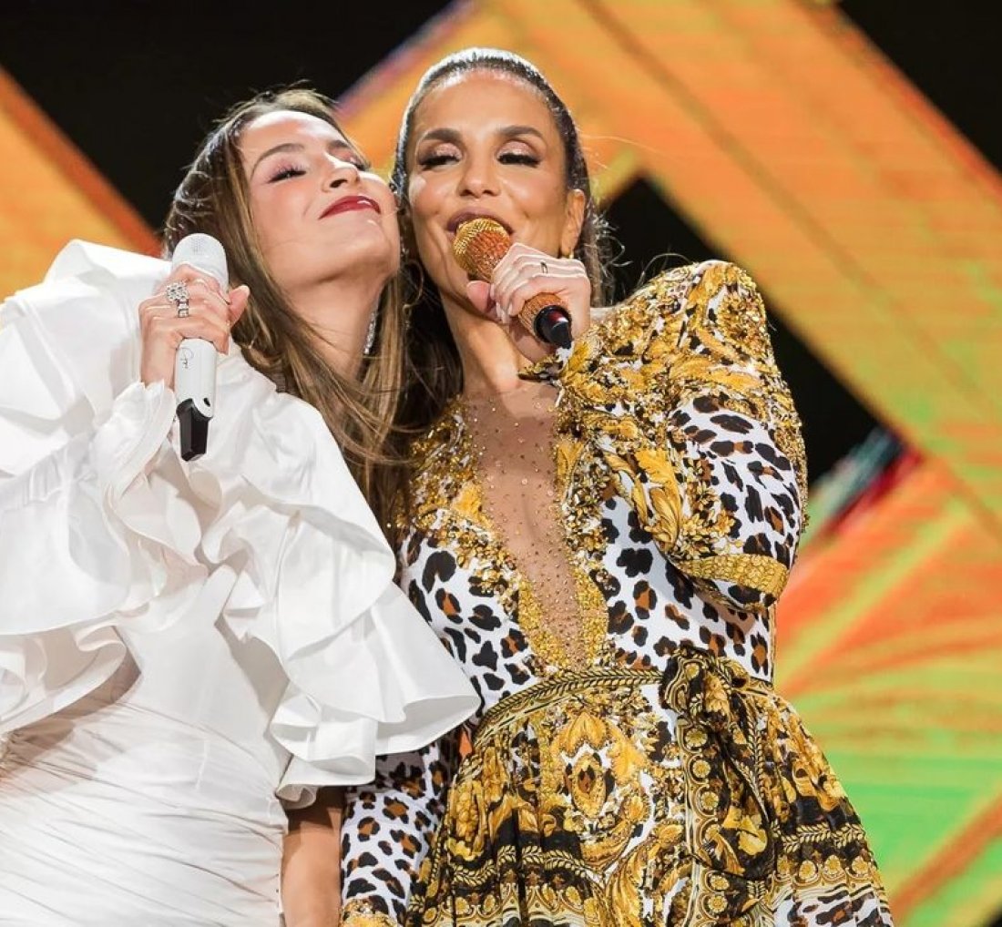 [Ivete Sangalo e Claudia Leitte juntas em Floripa]