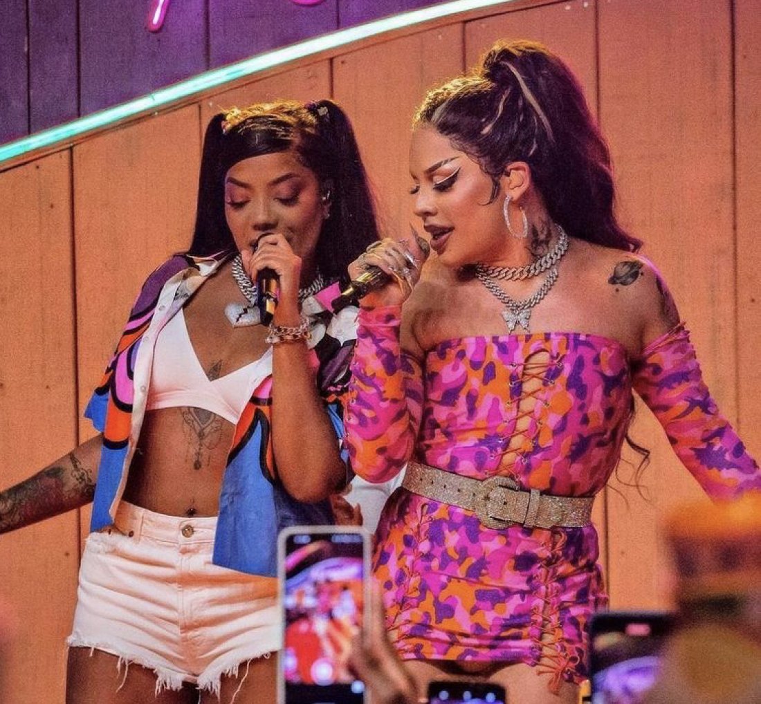 [Ludmilla e Gloria Groove liberam parceria gravada no “Lud Session” ao vivo]