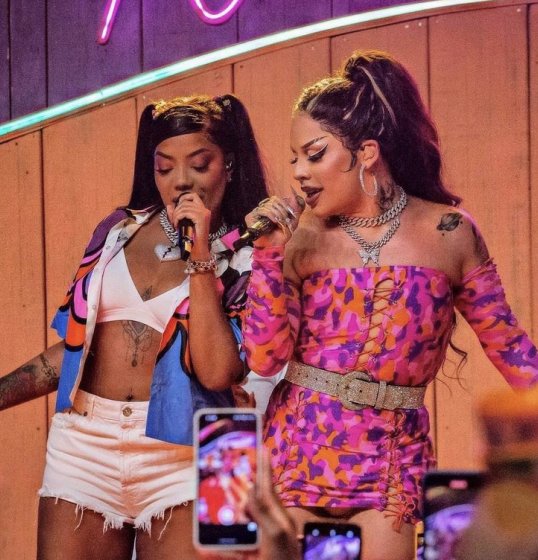 Ludmilla e Gloria Groove liberam parceria gravada no “Lud Session” ao vivo