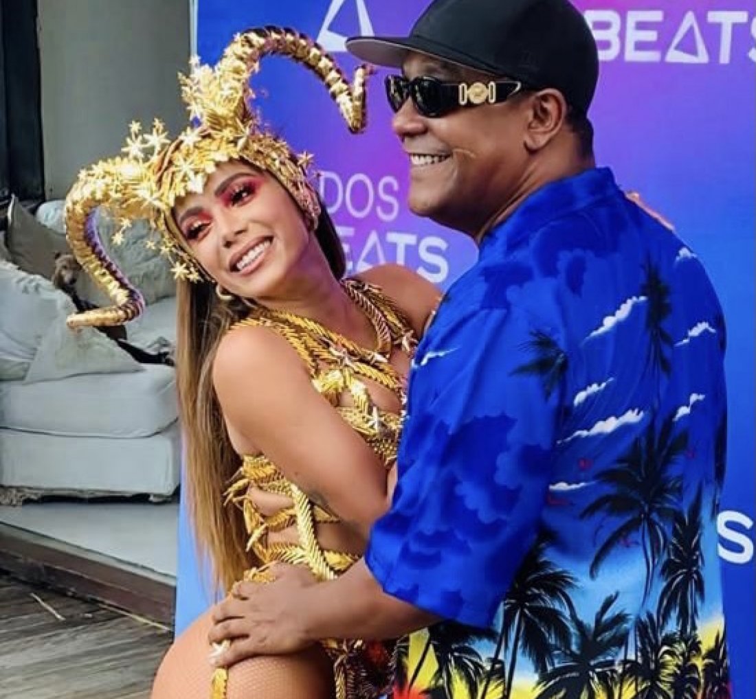 [Márcio Victor, do Psirico, é o convidado dos “Ensaios da Anitta” neste sábado (12) em São Paulo]