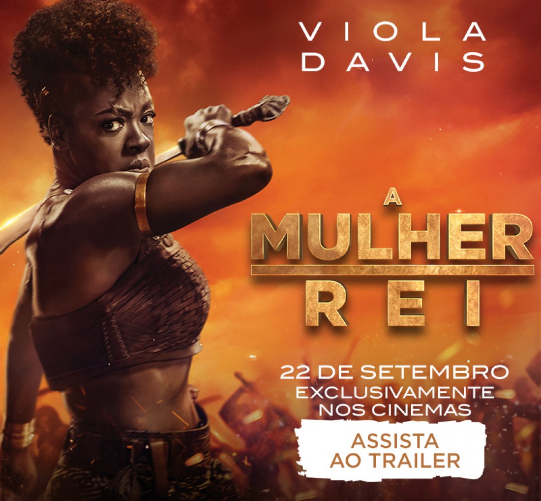 [Viola Davis estreia MULHER REI nos cinemas!]