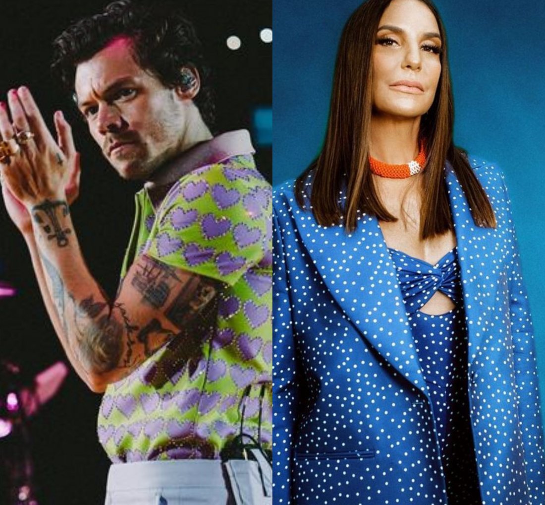 [Harry Styles canta trecho da música de Ivete Sangalo em Show ]