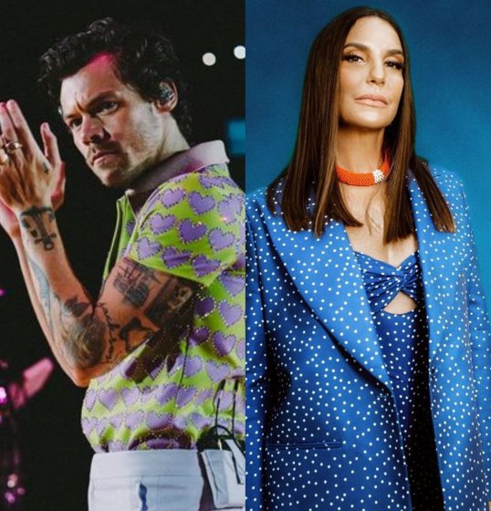 Harry Styles canta trecho da música de Ivete Sangalo em Show Harry Styles canta trecho da música de Ivete Sangalo em Show