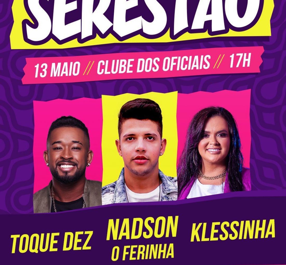 [Serestão reúne Klessinha, Toque Dez e Nadson o Ferinha em uma noite de sofrência]