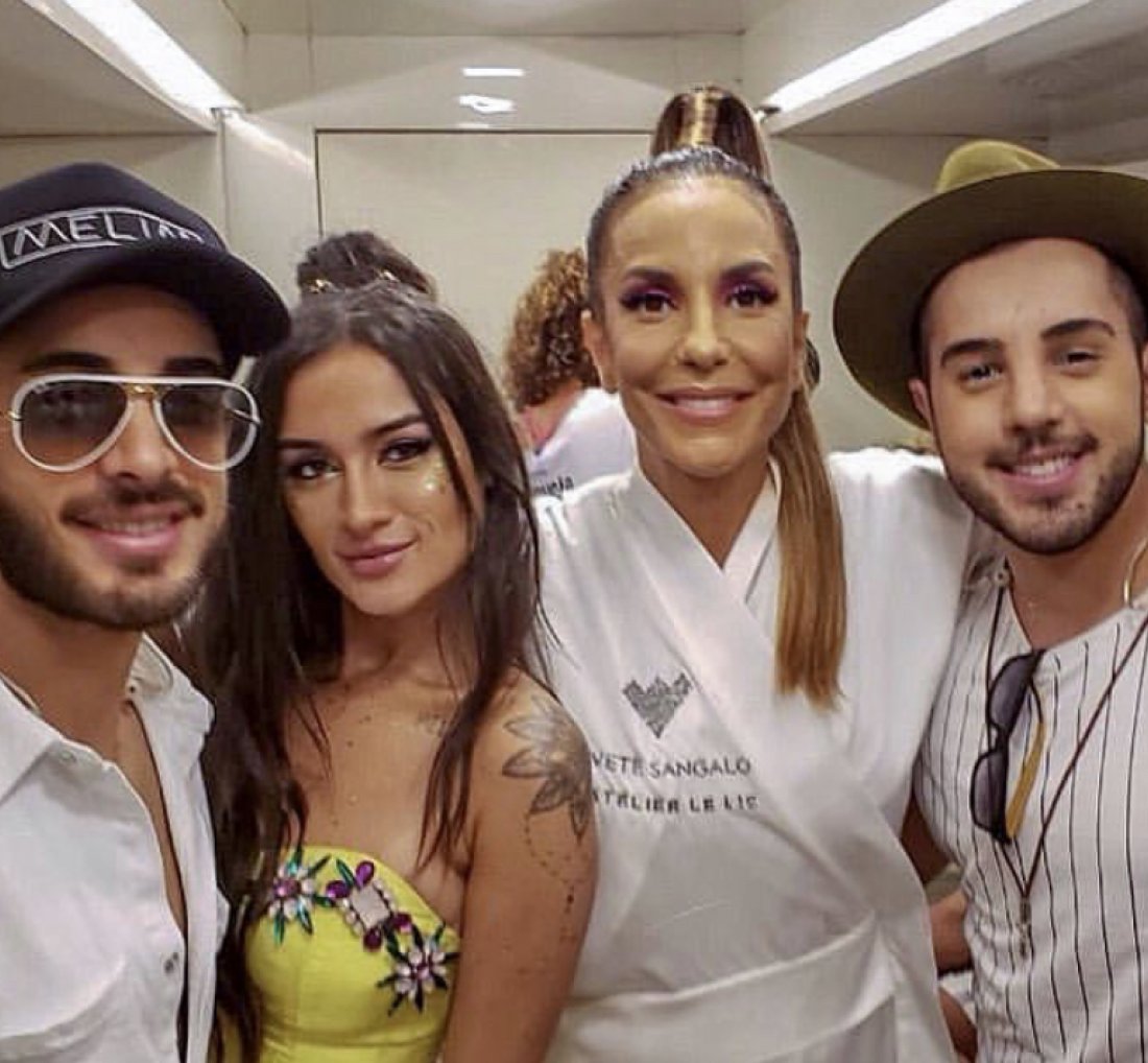[Ivete Sangalo traz o grupo Melim como convidado no trio ]
