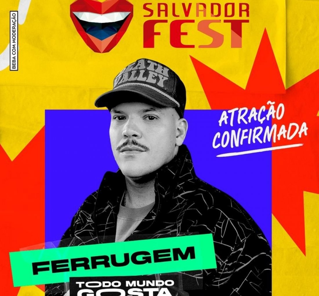 [Salvador Fest anuncia o samba de Ferrugem na grade oficial]