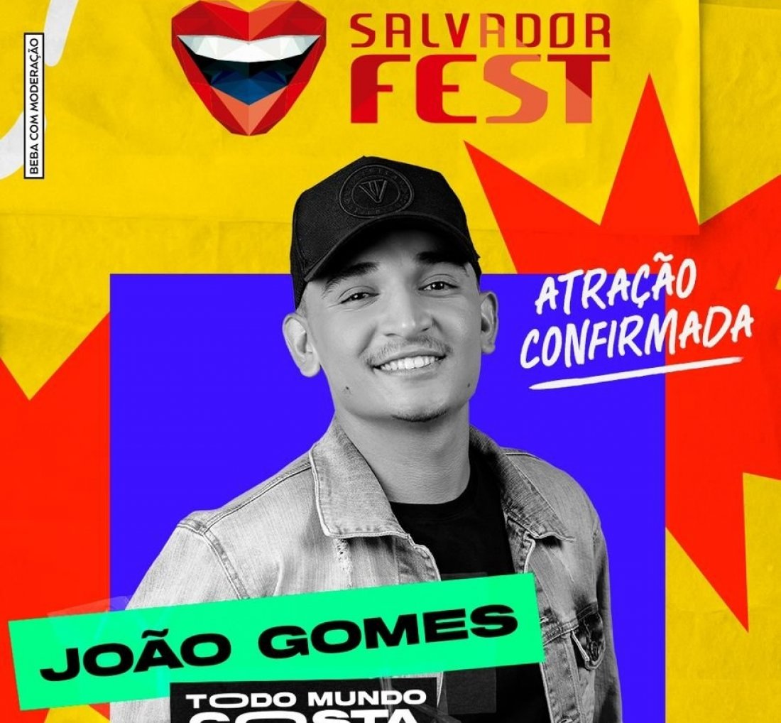 [Salvador Fest anuncia João Gomes na grade oficial de 2023]