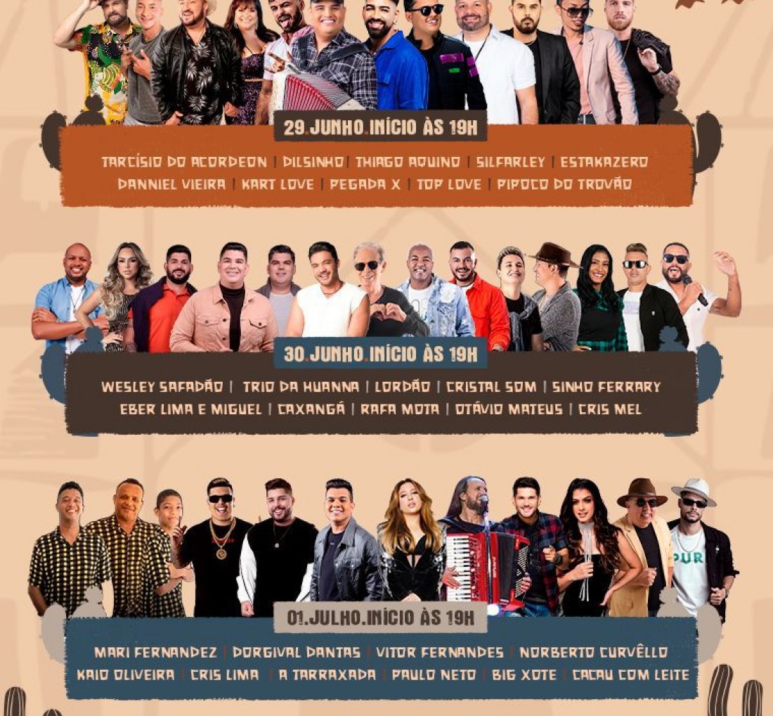 [Itabuna celebra São Pedro com tradicional festa e reúne grandes nomes do cenário musical]