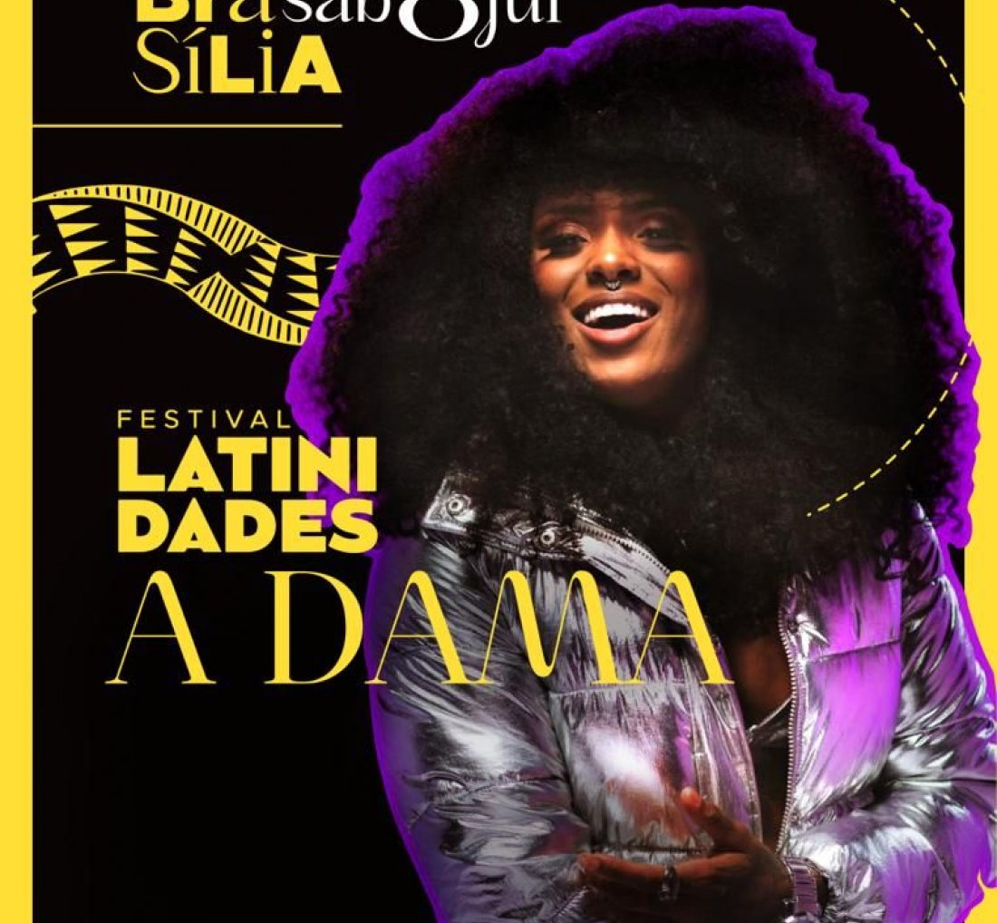 [A Dama leva o pagode baiano para o Festival Latinidades em Brasília]