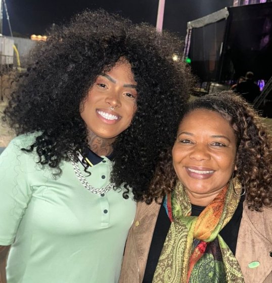 A Dama presta elogios à Ministra da Cultura, Margareth Menezes, durante apresentação em Brasília A Dama presta elogios à Ministra da Cultura, Margareth Menezes, durante apresentação em Brasília
