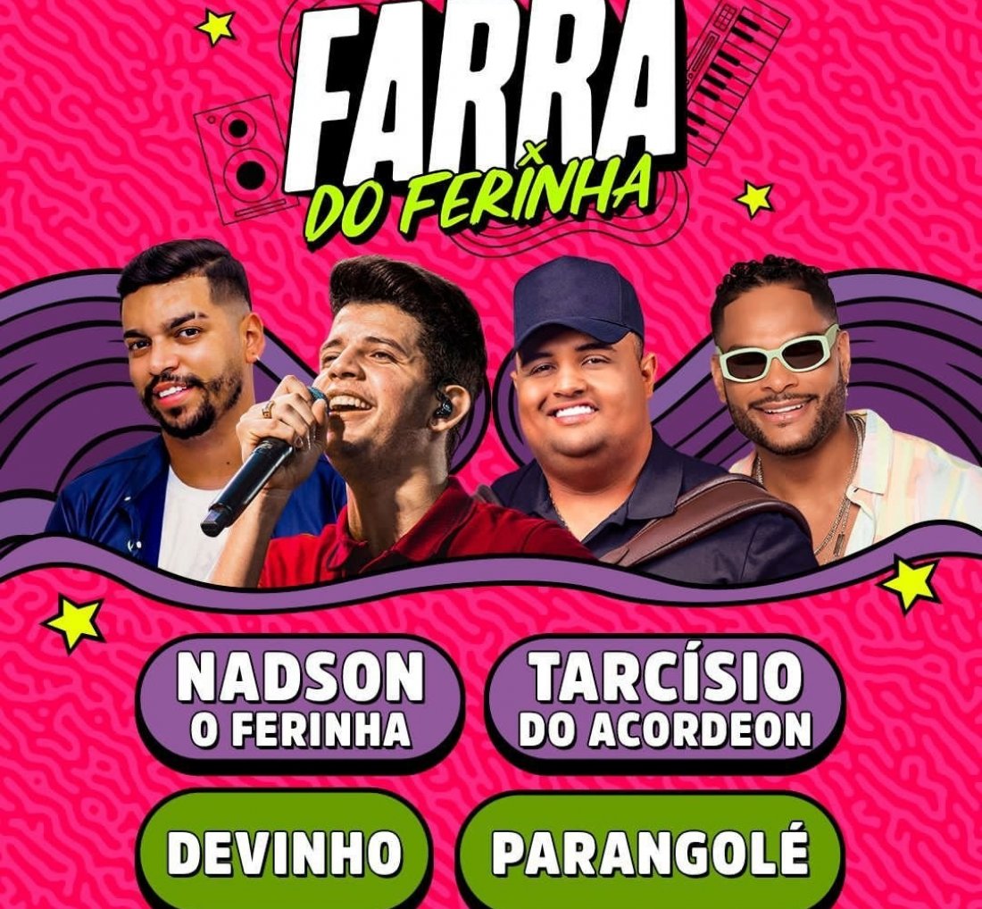 [Farra do Ferinha anuncia Parangolé e Devinho Novaes em grade]