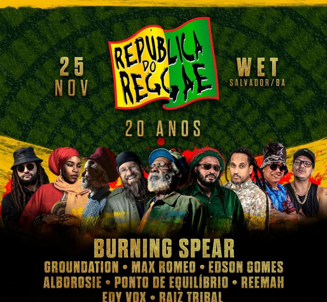 [República do Reggae anuncia virada de lote dia 7 de outubro]