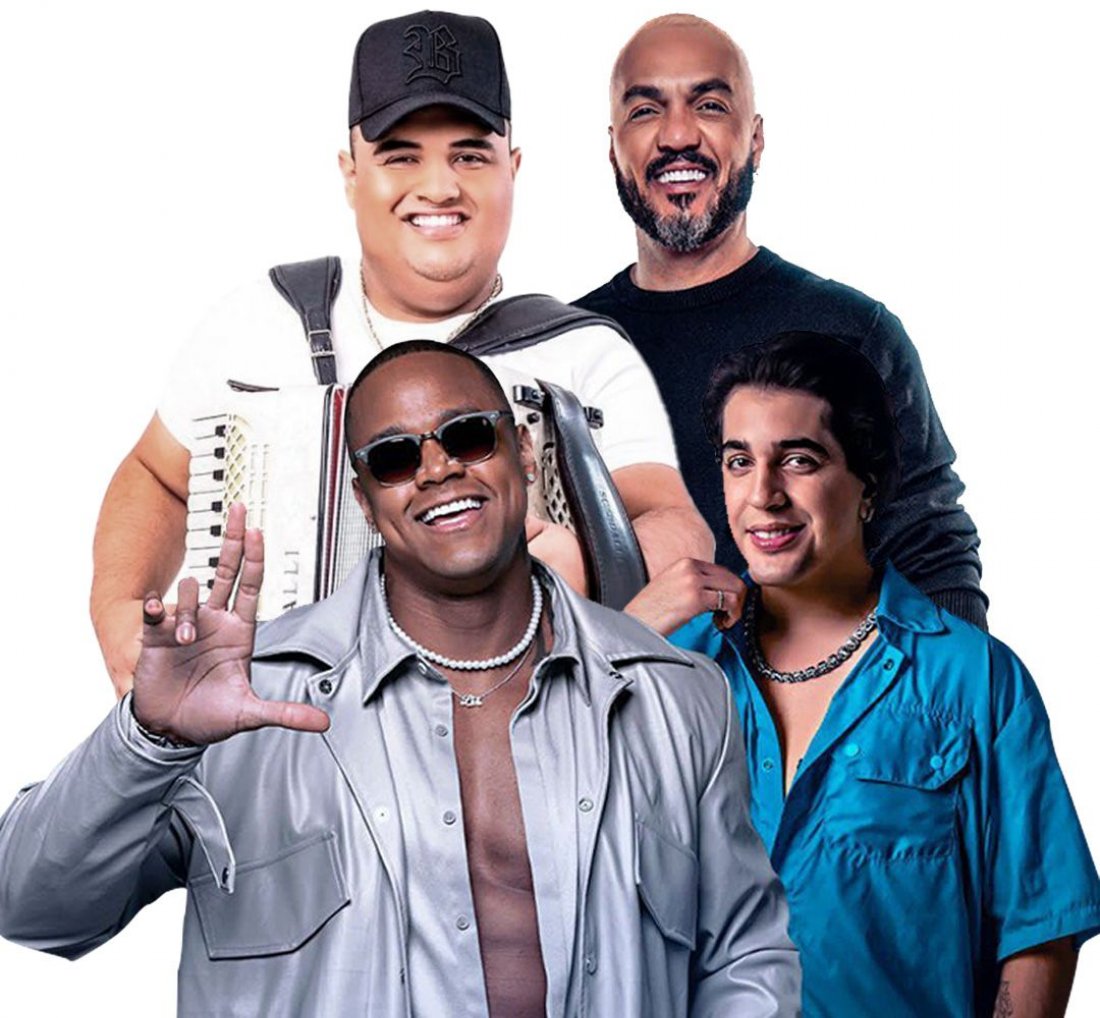 [Baile da Santinha anuncia shows de Léo Santana, Nattan, Belo e Tarcísio do Acordeon no dia 19 de janeiro]