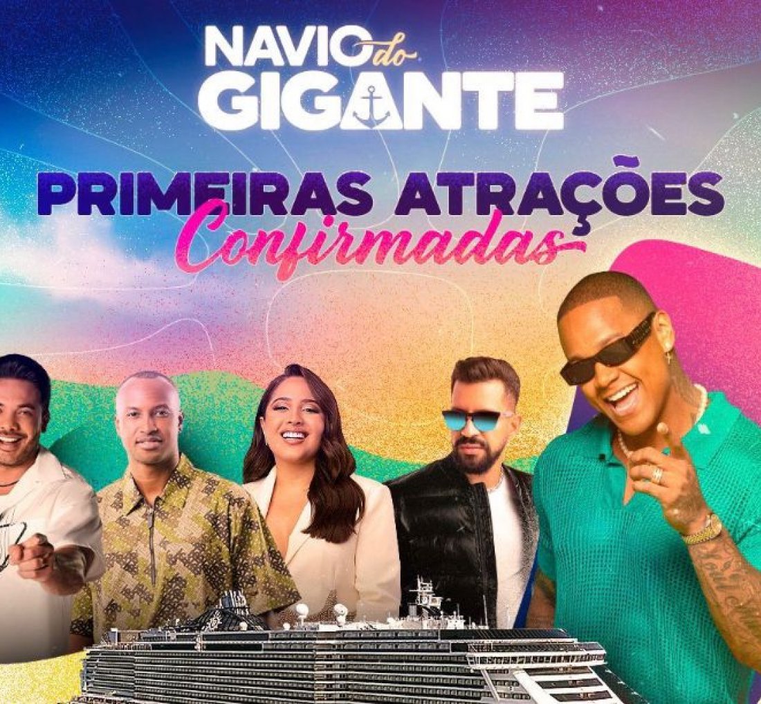 [‘Navio do Gigante’: Léo Santana anuncia primeiras atrações da festa]