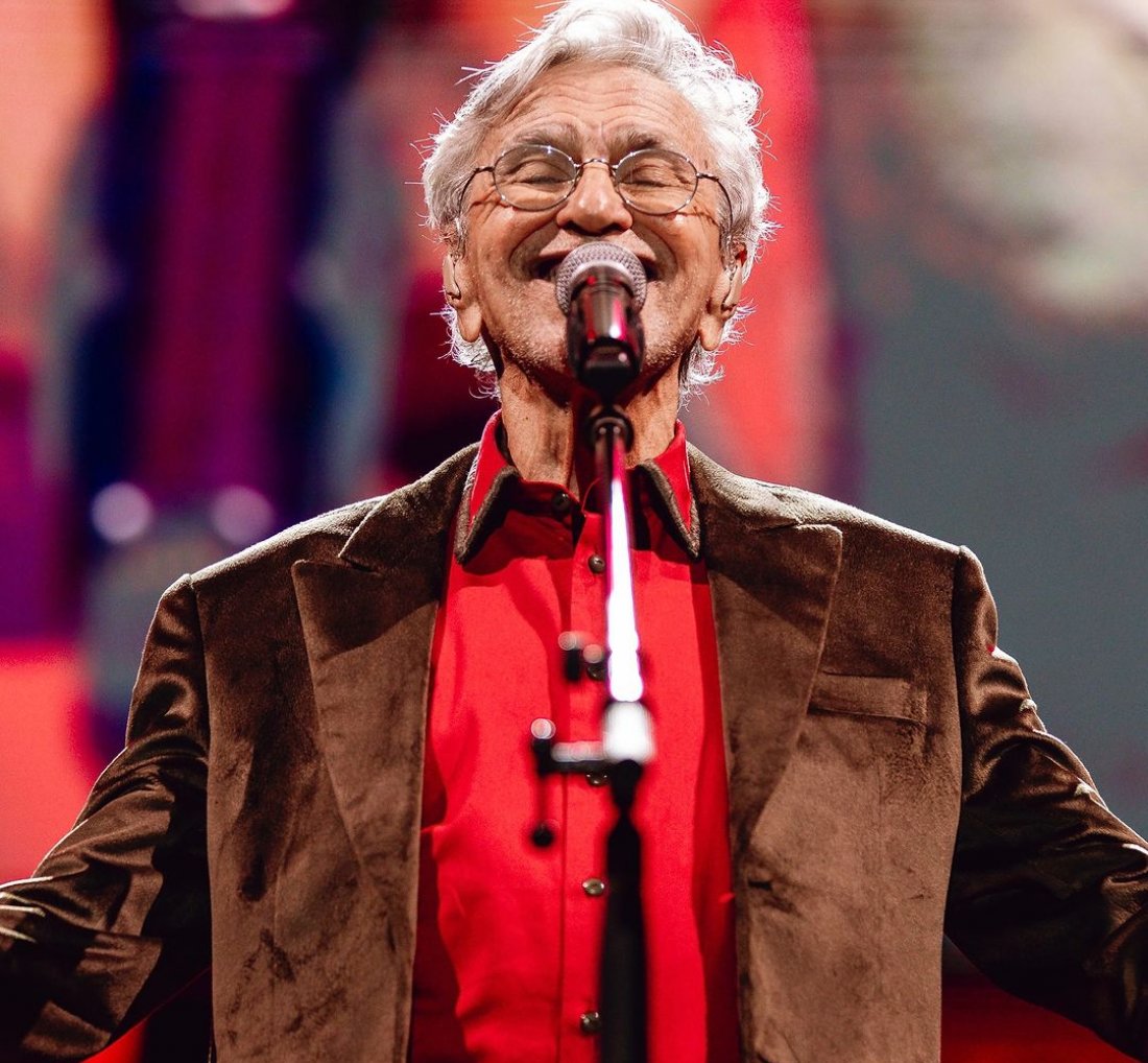 Aos 82 anos, Caetano Veloso agita web ao mostrar treino: [Aos 82 anos, Caetano Veloso agita web ao mostrar treino: