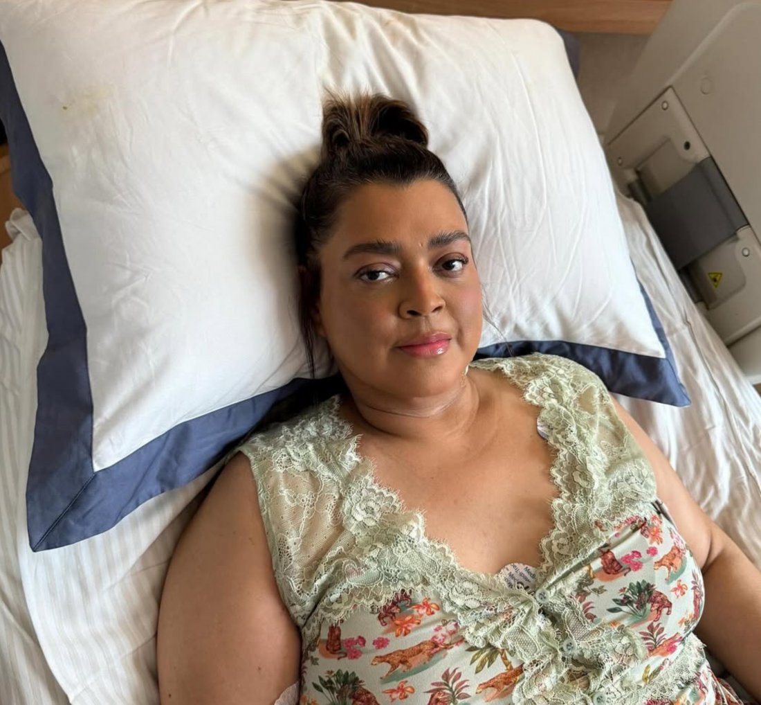 Bela Gil compartilha visita à sua irmã Preta Gil no hospital: [Bela Gil compartilha visita à sua irmã Preta Gil no hospital: