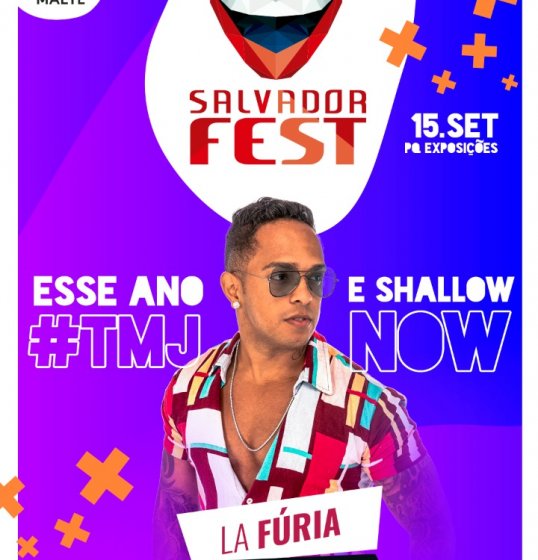 La Fúria confirmada no palco Pagodão do Salvador Fest 2019