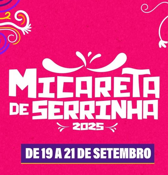 [Micareta de Serrinha divulga grade completa de atrações para os dias 19 a 21 de setembro]
