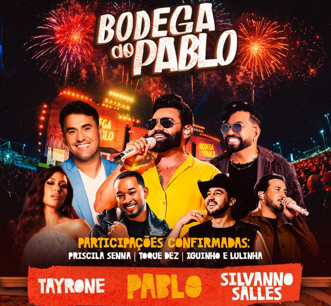 [Toque Dez e Iguinho & Lulinha são confirmados na ‘Bodega do Pablo’]