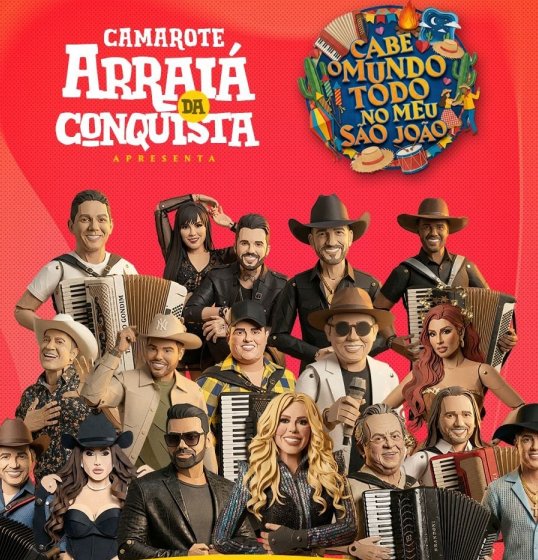 [Arraiá da Conquista 2026 reúne grandes nomes e consolida destino no São João do Nordeste]