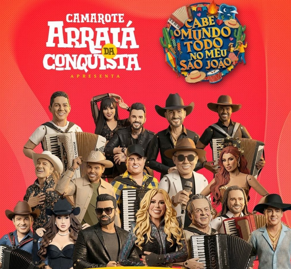 [Arraiá da Conquista 2026 reúne grandes nomes e consolida destino no São João do Nordeste]